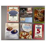Six Cookbooks & Household Reference Books