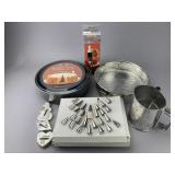 Assorted Cake Decorating & Bakeware