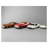 Four Corgi Film & TV Die-Cast Cars