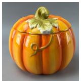 Ceramic Pumpkin Cookie Jar