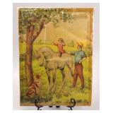 1911 Boss of the Farm Serigraph