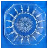 Federal Glass Columbia Pattern Serving Plate
