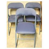 3 pc. Set Folding Chairs