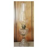 Vintage Peanut Design Oil Lamp