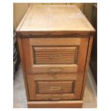 Wood File Cabinet
