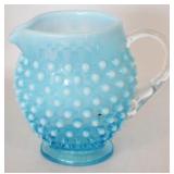 Fenton Glass Pitcher