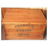 Premium Coffee Beans Wood Box