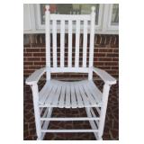 Painted Wood Rocker