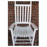 Painted Wood Rocker