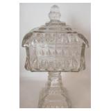 Glass Compote with Lid
