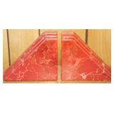 Pair of Marble Bookends