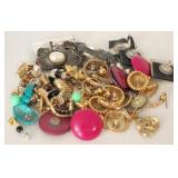 Lot of Costume Jewelry Earrings