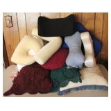 Lot of Assorted Pillows