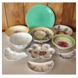 Lot of Assorted Vintage Dishes