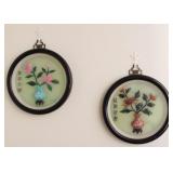 Pair of Oriental Wall Hangings