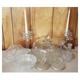 Lot of Assorted Glass Items