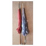Lot of 2 Vintage Umbrellas