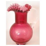 Art Glass Pitcher
