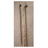 Lot of 3 Vintage Canes