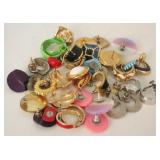 Lot of 20 Assorted Costume Jewelry Earrings