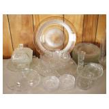 Lot of Assorted Glass Items