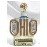 Jim Beam 1973 Ohio State Fair Bottle - 10.5"