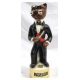 Ezra Brooks Cat in Tuxedo Bottle - 14.5"