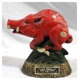 Ezra Brooks Wild Boar Bottle - 8.5" tall