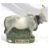 Ezra Brooks Bull Steer Bottle - 9" tall