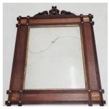 Carved wooden frame only - 35 x 26
