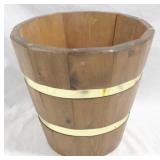Wood Bucket - 12.5 x 12
