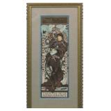 THEATER RENAISSANCE GICLEE BY ALPHONSE MUCHA