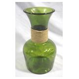 Decorative glass 12.5" vase