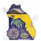 Ezra Brooks 1974 Miami Beach Bottle