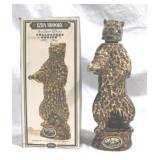 Ezra Brooks Bear Bottle w/ Box