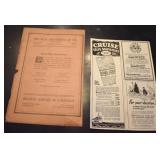 Two Pages of Vintage Ads