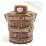 Ezra Brooks Buckets of Blood Saloon Bottle
