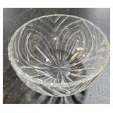 Cut crystal bowl