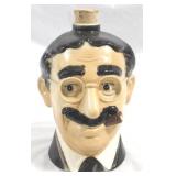 Ezra Brooks Grouch  Marx Bottle - 8"