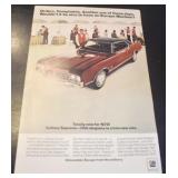 Page of Vintage Advertisements, GM Ad