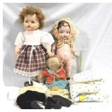 Assorted dolls & etc