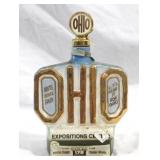 Jim Beam 1973 Ohio State Fair Bottle - 10.5"