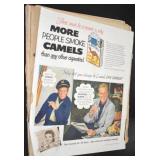 Pages of 1953 Look Magazine-Camels Ad