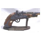 Ezra Brooks Pistol Bottle w/ stand