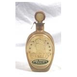 Ezra Brooks Amber Glass Bottle