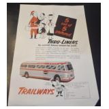 Page of Vintage Magazine Advertisements