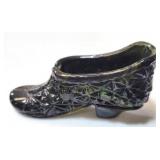 3 " Slag glass shoe