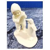 Snow Baby with penguin