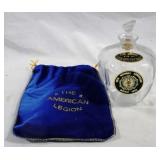 Ezra Brooks American Legion Bottle w/bag
