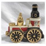 Ezra Brooks Locomotive Train Bottle